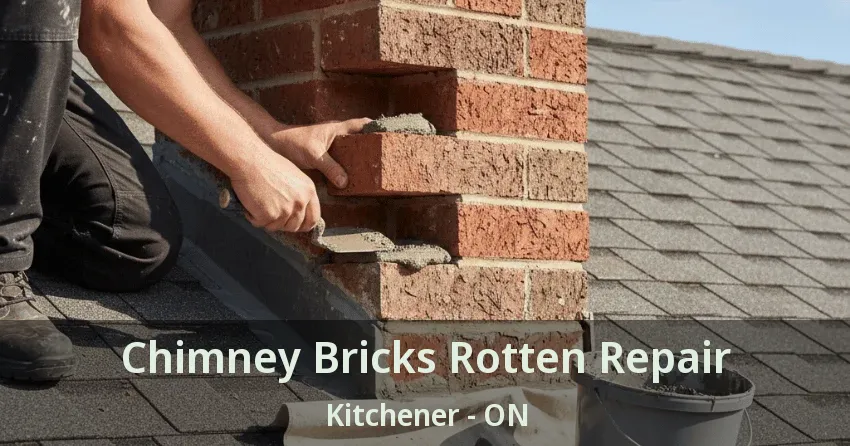 Chimney Bricks Rotten Repair Kitchener - ON